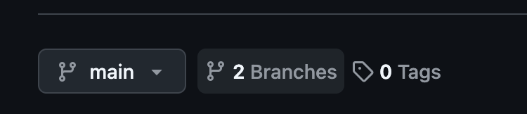 GitHub branch icon, indicating number of current branches