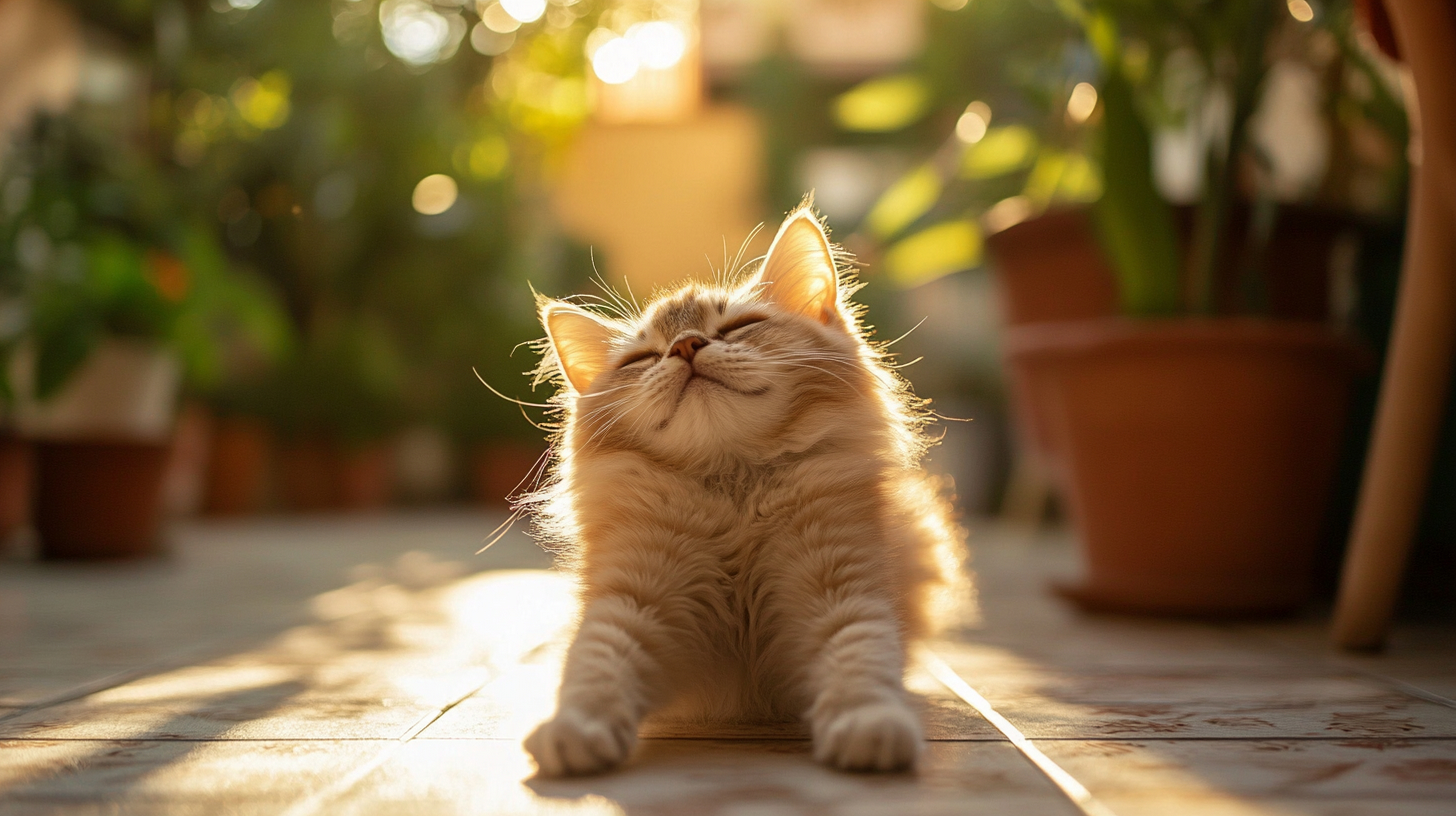 Relaxed Kitty